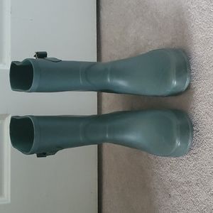 Green L.L. Bean Wellie Rain Boots